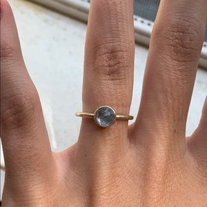 Pandora Birthstone Ring (March)